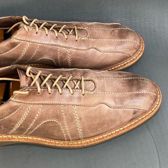Allen Edmonds Men\'s Voyager Comfort Oxford beige brown shoes size 13 main image 10